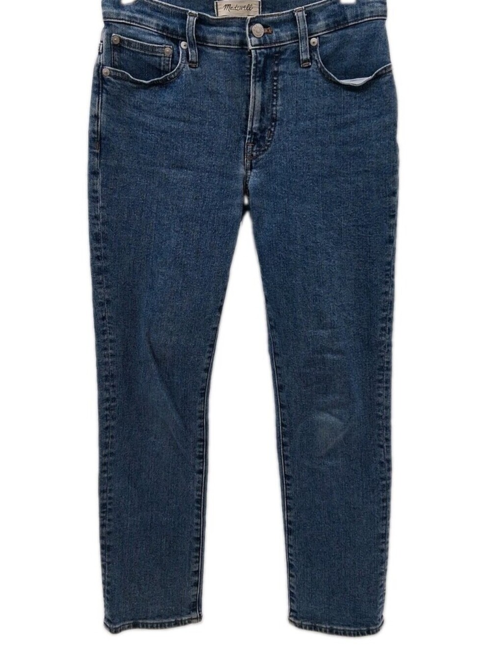Madewell Jeans Women's 25 Blue Denim The Mid Rise Perfect Vintage Stretch Casual